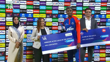 M16: DC vs MI – Herbalife Active Catch of the Match – Abishek Porel