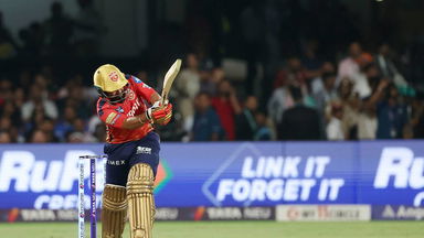 Hammered! Prabhsimran's tremendous pick-up shot for six