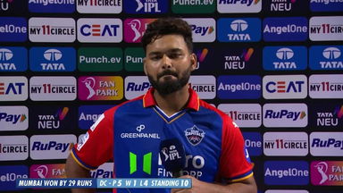 M20: MI vs DC – Rishabh Pant Interview