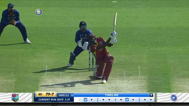 IND vs WI 2022, 1ST ODI : Jason Holder Six