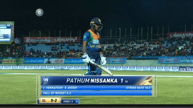 IND vs SL 2022, 3RD T20I: Pathum Nissanka Wicket