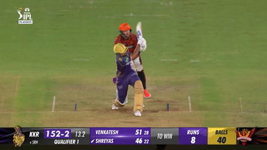 Q1: KKR vs SRH – Shreyas Iyer Six