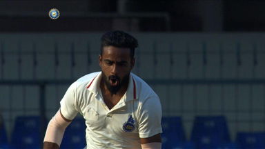 Ranji Trophy 2017-18, Final : Delhi vs Vidarbha - Fall of wickets - Vidarbha (1st innings)