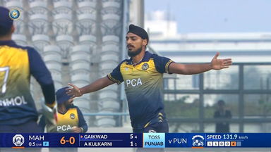 Vijay Hazare Trophy 2025 QF3, Maharashtra vs Punjab: Arshdeep Singh's incisive spell of 3/56