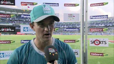 CLT20 2013 M2: BRI vs T&T   –  Interview – Nathan Hauritz