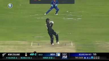 IND vs  NZ 2023, 1ST ODI: Finn Allen  Six