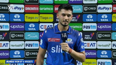 M54: MI vs RCB – Nehal Wadera Interview