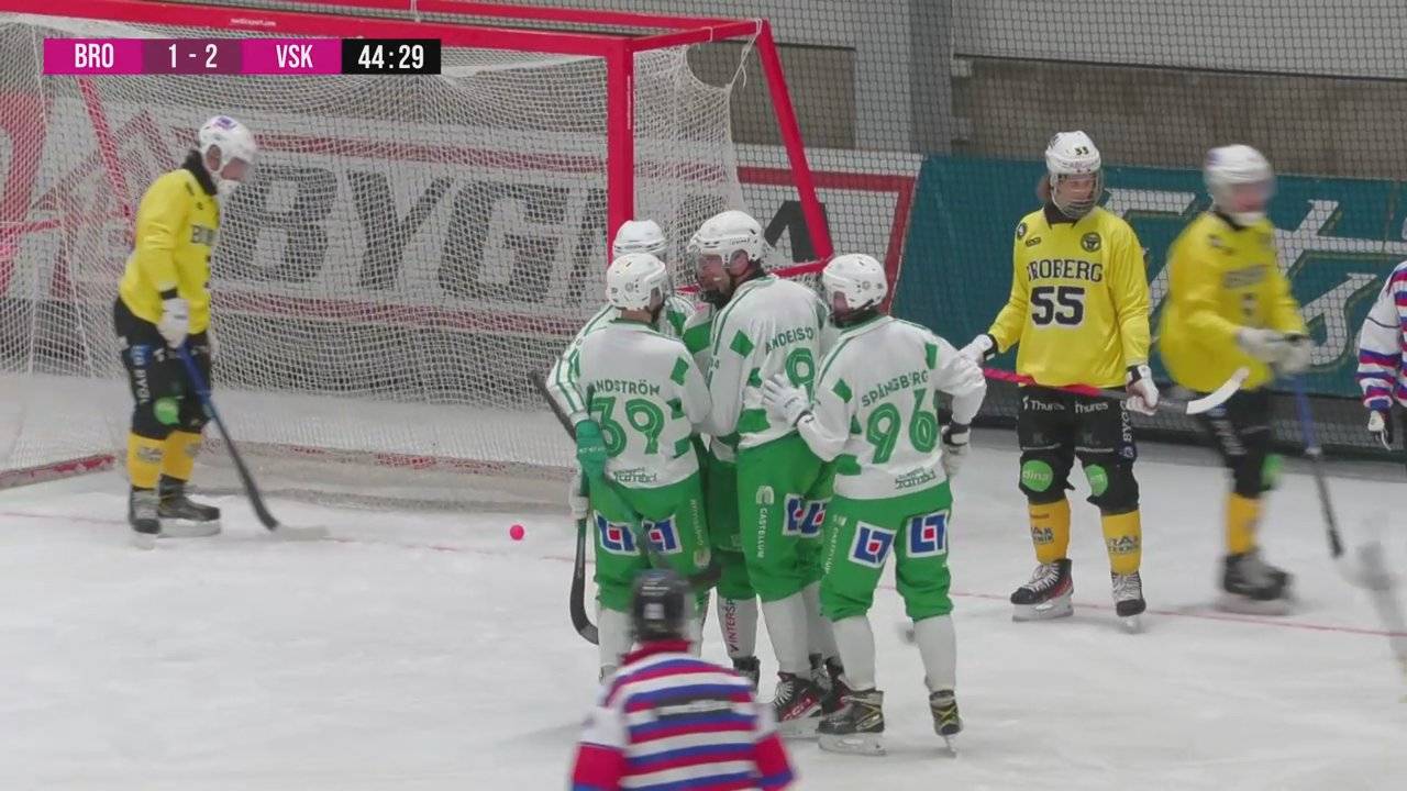 Highlights: Broberg - Västerås (herr)