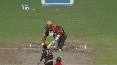 M55: KKR vs SRH – Naman Ojha Wicket