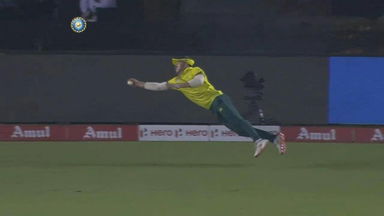 Miller's catch stuns Shikhar & Virat