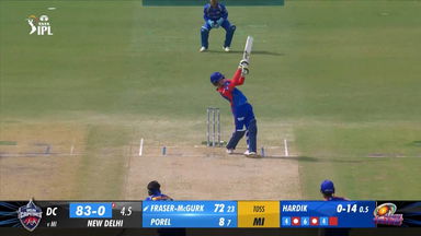 M43: DC vs MI – Jake Fraser-McGurk Six