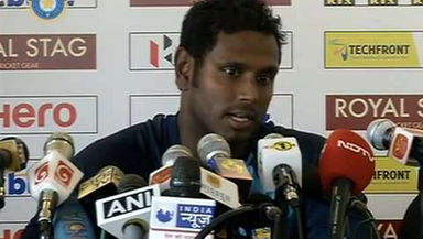Pre-match press conference : Angelo Mathews