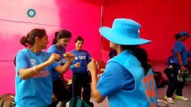 Indian Women cricketers perform on DJ Bravo’s ‘Champion’ song