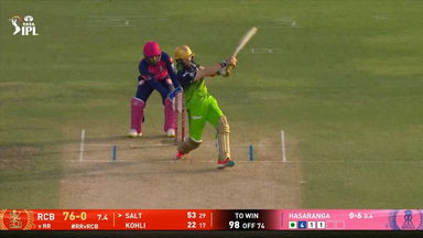 IPL 2025 M28: RR vs RCB - Phil Salt Six