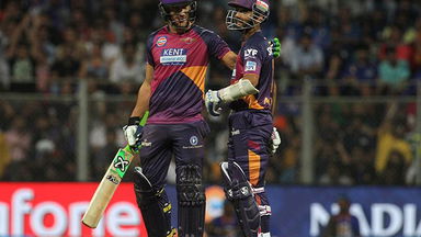 M1: MI vs RPS – Ajinkya Rahane and Faf du Plessis Interview