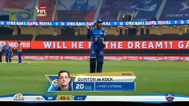 Final: MI vs DC – Quinton de Kock Wicket