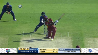 IND vs WI 2022, 1ST ODI: Jason Holder Six