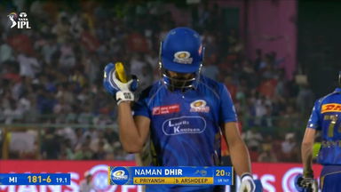 IPL 2025 M69: PBKS vs MI - Naman Dhir Wicket