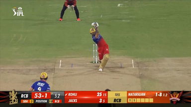 M41: SRH vs RCB – Virat Kohli Six