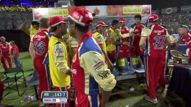 Match 30 RR vs RCB – Hogg's Wicket