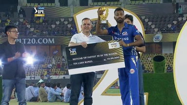IPL 2019: Hotstar VIP Fastest 50 of the Season – Hardik Pandya