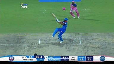 M53: DC vs RR – Rishabh Pant Six