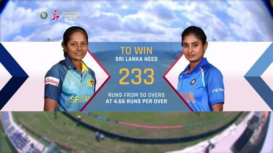 WWC 2017 - Sri Lanka vs India - Match Highlights