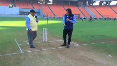 Ranji Trophy  2022/23, GUJARAT vs J & K Day 2: Pitch report