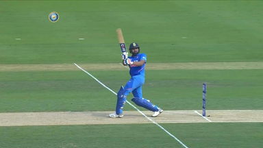 SIX with an ease! Rohit Style