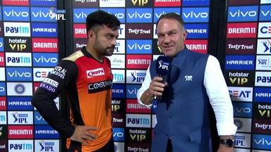 M19: SRH vs MI – Rashid Khan Interview