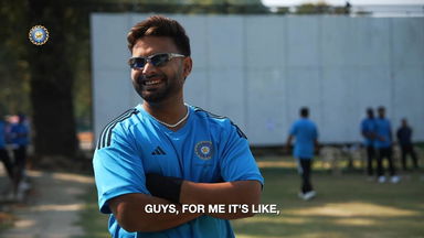 Rishabh Pant's Day Out In the Nets
