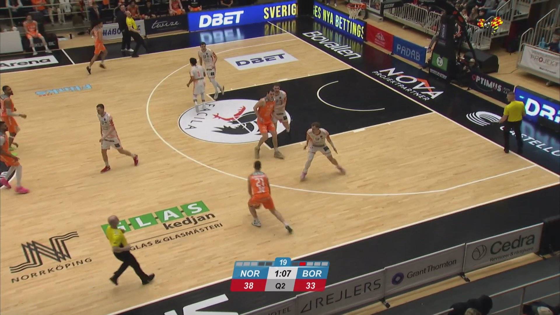 Norrköping Dolphins Tạo Bất Ngờ, Chiến Thắng Sít Sao Trước Borås