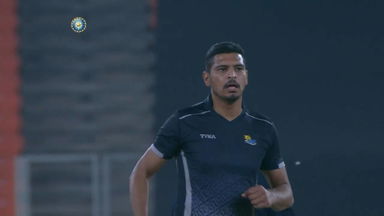 Vaibhav Arora's double-wicket maiden vs Tamil Nadu
