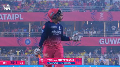 IPL 2026 M03: RR vs CSK - Vaibhav Sooryavanshi Wicket