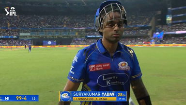 IPL 2025 M21: MI vs RCB - Suryakumar Yadav Wicket