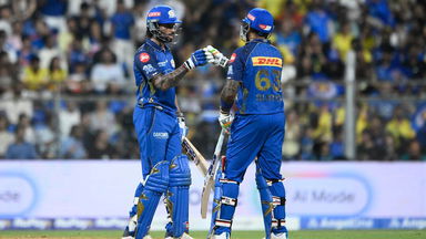 Surya Kumar Yadav and Tilak Varma fight lone battle for MI