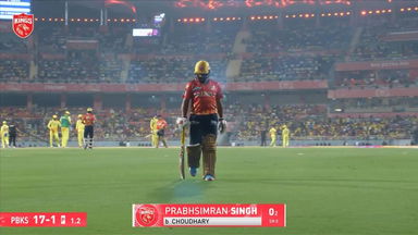 IPL 2025 M22: PBKS vs CSK - Prabhsimran Singh Wicket
