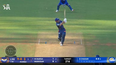IPL 2025 M45: MI vs LSG - Mitchell Marsh Six