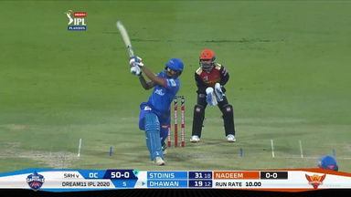 Q2: DC vs SRH – Shikhar Dhawan Six