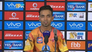 M30: RPS vs KKR  – Press Conference – Ajinkya Rahane