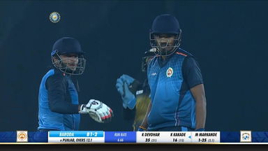Karthik Kakade's fine 53* (41) vs Punjab