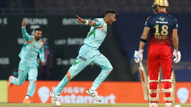 Chameera gets Virat OUT for a golden duck