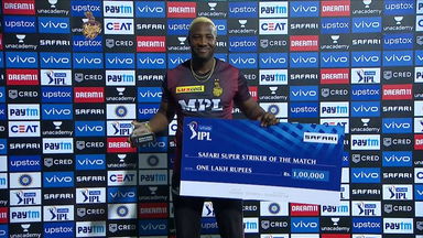 M15: KKR vs CSK  – Safari Super Striker of the Match – Andre Russell