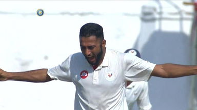 Arzan Nagwaswalla's five-wicket haul