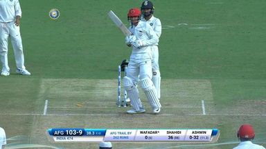 IND vs AFG 2018, 1st Test  Day 2: Wafadar Wicket