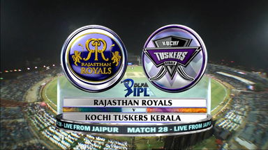 IPL 2011 Match 28 Highlights RR vs KTK