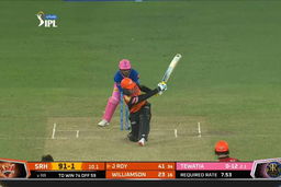 M40: SRH vs RR – Jason Roy Six