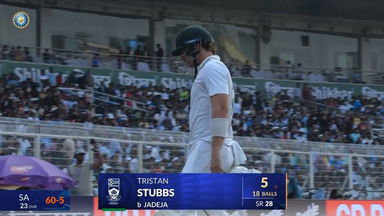 IND vs SA 2025, 1st Test: Tristan Stubbs Wicket