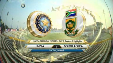 1st Test,  Day 1: IND vs SA - 1st Session Highlights