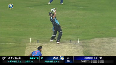 IND vs NZ 2023, 1ST T20I: Daryl Mitchell  Six